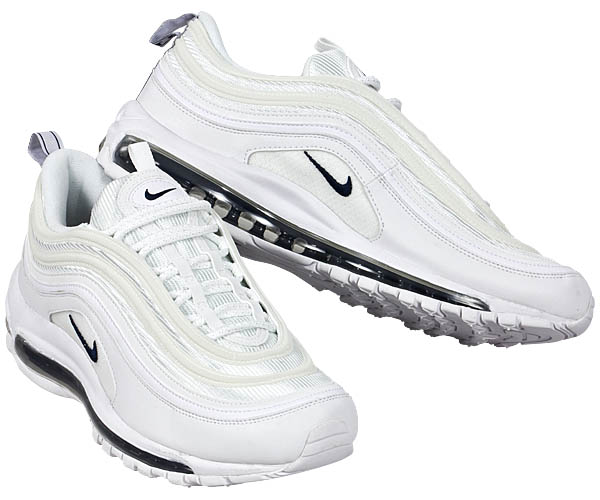 NIKE AIR MAX 97 SCHUHE NEU white navy Sneaker classic 90