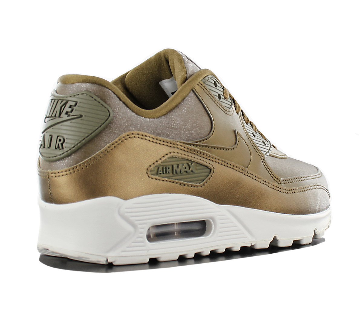 Nike Air Max 90 Premium Damen Sneaker Schuhe GOLD ...