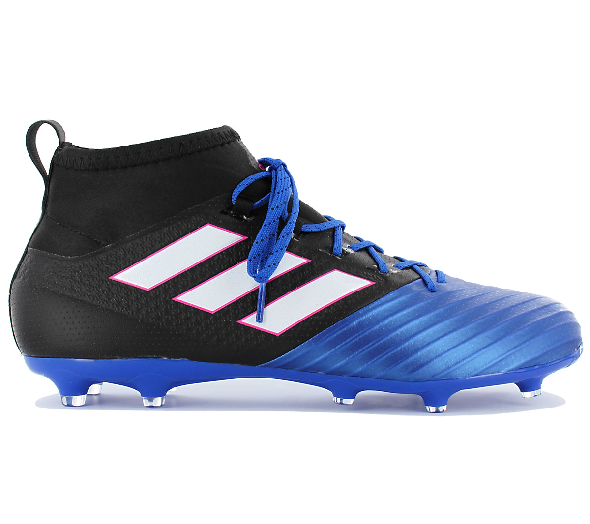Adidas Ace 17.2 Primemesh Fg Men's Football Boots Black Studs New 