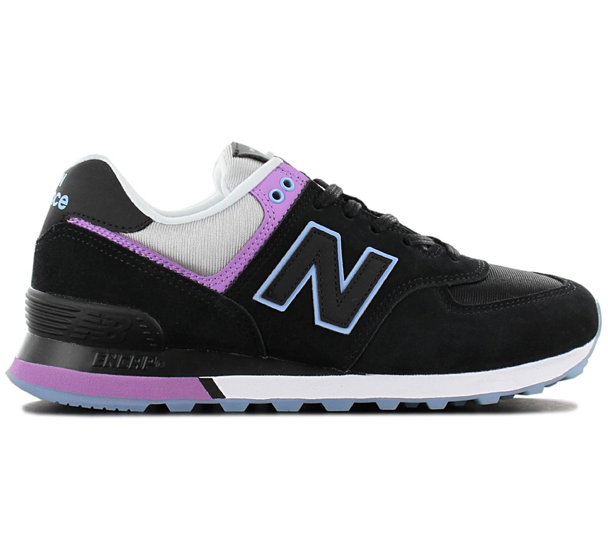 new balance wl574 black